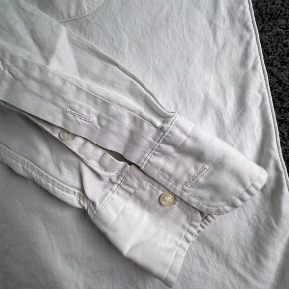 Gitman Bros For Franco’s VA Long Sleeve Button Up Shirt Men’s White TTX 15.5 35 - Picture 11 of 15